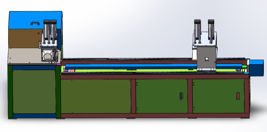 SDY-QJ450加長(zhǎng)2米版全自動(dòng)鋸切機(jī)定制款1